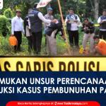 VIDEO: Rekonstruksi Pembunuhan Pak Ogah di Banjar Kembangkan 49 Adegan, Polisi Temukan Unsur Perencanaan
