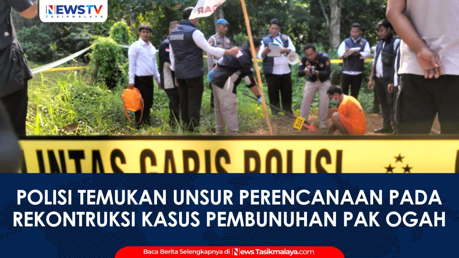 VIDEO: Rekonstruksi Pembunuhan Pak Ogah di Banjar Kembangkan 49 Adegan, Polisi Temukan Unsur Perencanaan