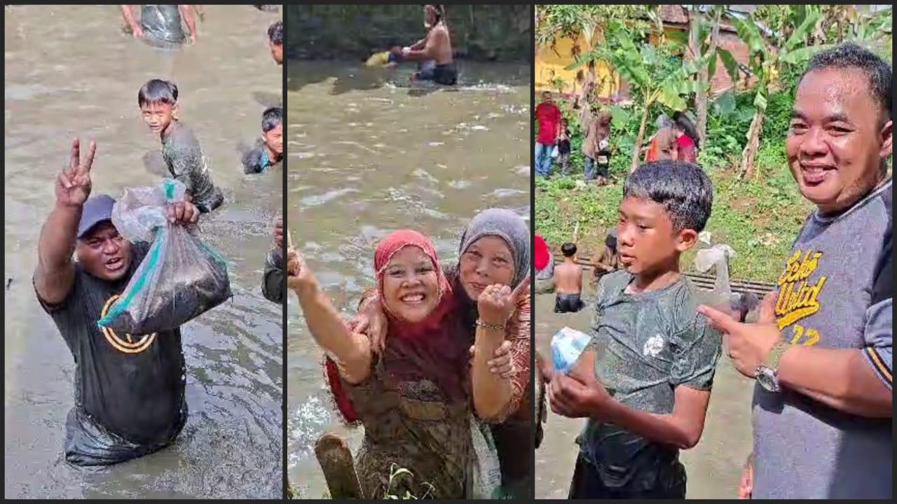 Relawan Cecep Gelar Ngubyag Balong, Rayakan Pelantikan Bupati dan Wakil Bupati Tasikmalaya