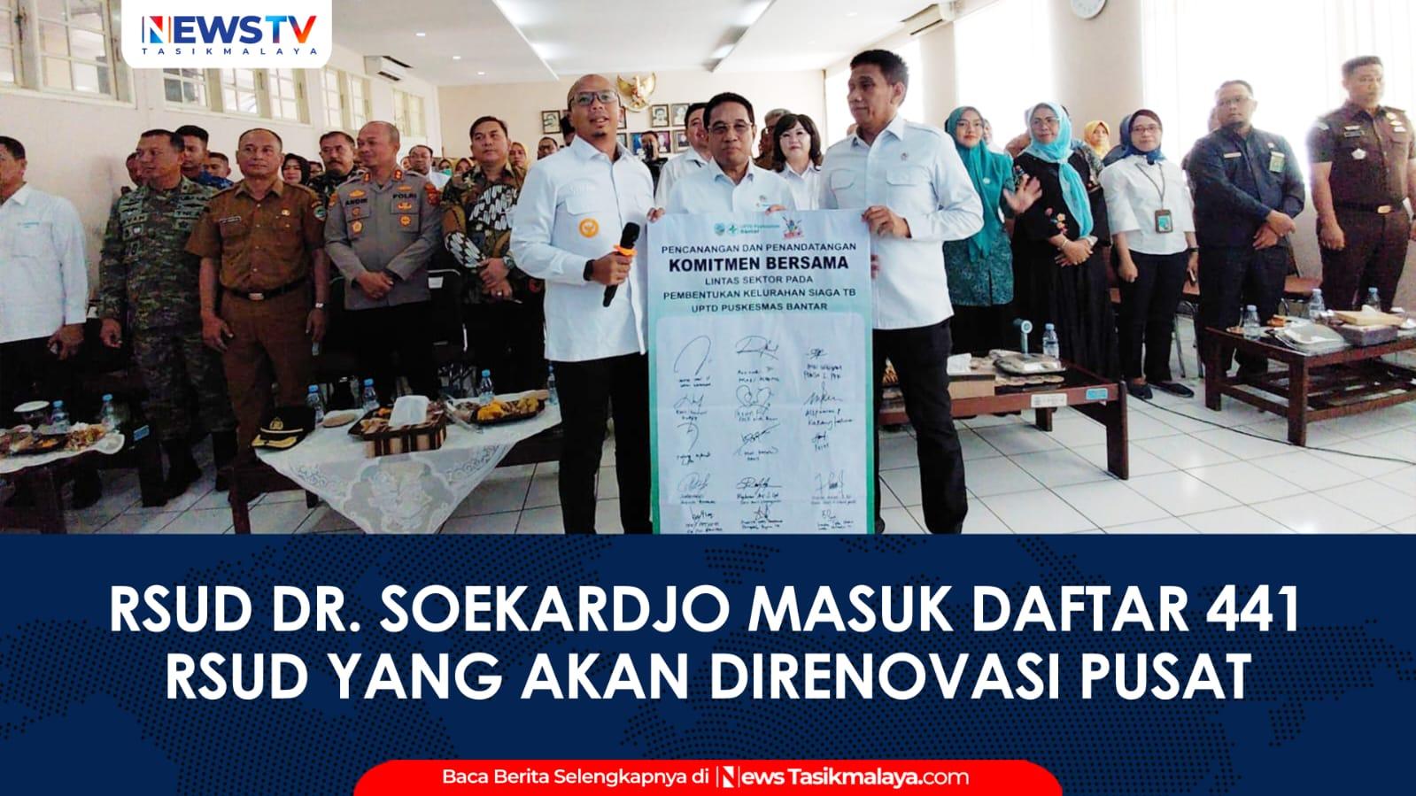 VIDEO: RSUD dr. Soekardjo Masuk Daftar 441 RSUD yang akan Direnovasi Pusat, Wamenkes dan Wamendagri Tinjau Lokasi