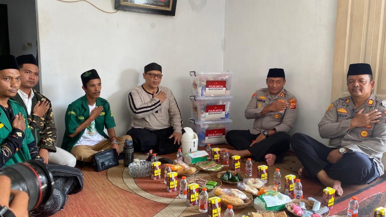 Safari Pesantren Kapolres Tasikmalaya Kota di Ponpes Riyadlul Ulum, Tanamkan Wawasan Kebangsaan dan Hukum kepada Santri