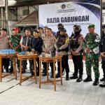 Sajam hingga Ponsel Disita! Brimob Batalyon D Pelopor Polda Jabar Dampingi Razia di Lapas Tasikmalaya