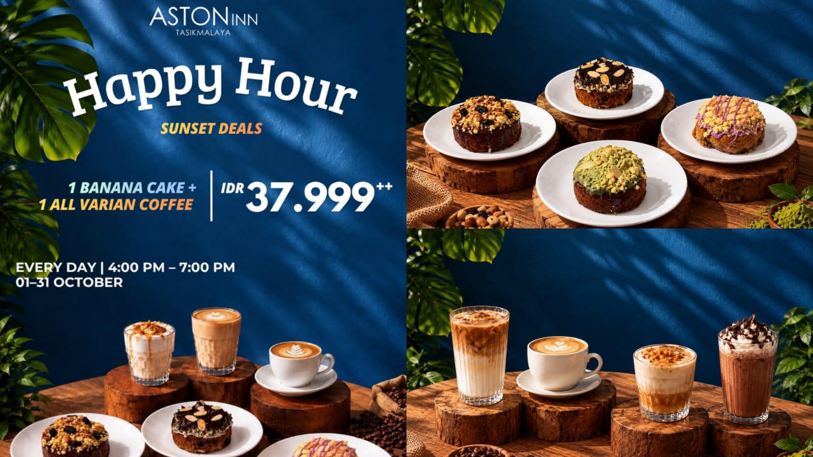 Sajikan Momen Santai Sore di Kota Tasikmalaya, Aston Inn Hadirkan Promo Happy Hour Sunset Deals