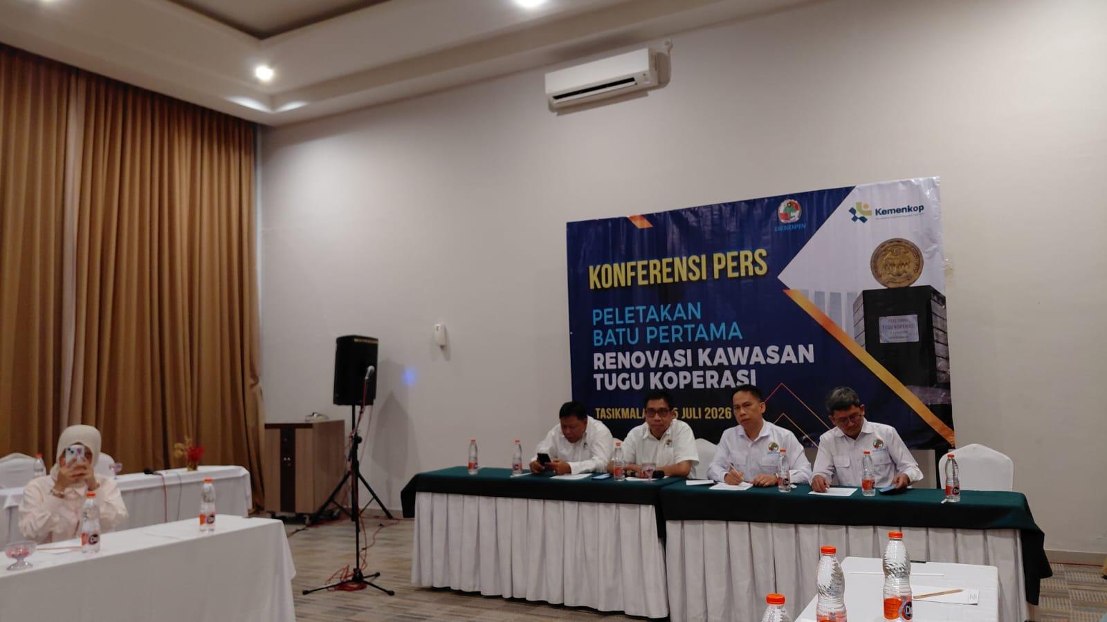 Sambut Hari Koperasi ke-79, Dekopin Canangkan Revitalisasi Tugu Koperasi di Kota Tasikmalaya