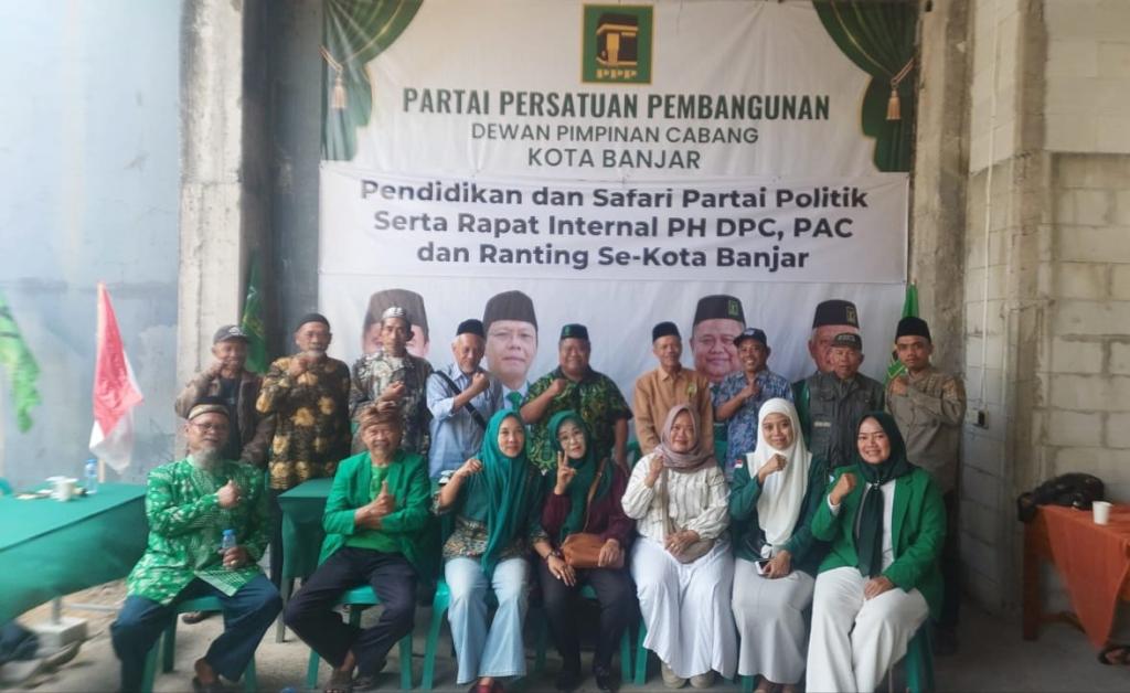 Sambut Pemilu 2029, DPC PPP Kota Banjar Targetkan 6 Kursi DPRD dan Perkuat Struktur hingga Tingkat RT
