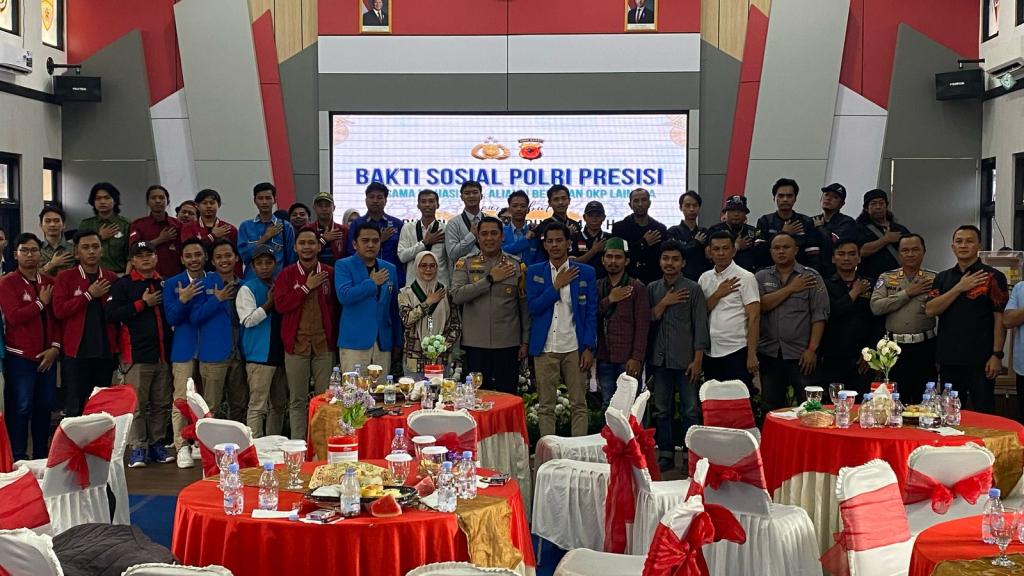 Sambut Ramadan, Polres Tasikmalaya Gelar Bakti Sosial Bersama BEM dan OKP