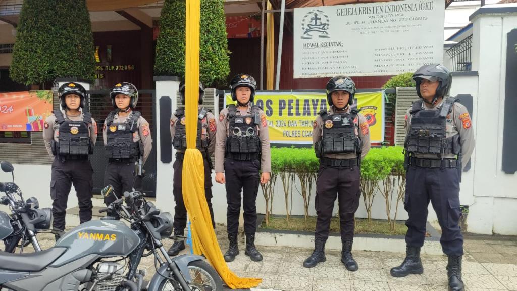 Satgas Preventif Polres Ciamis Pastikan Keamanan Jelang Tahun Baru 2025