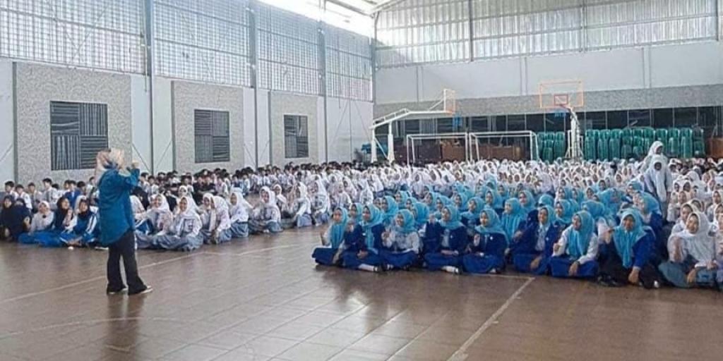 Satres Narkoba Polres Ciamis Sosialisasi Bahaya Narkoba kepada Pelajar