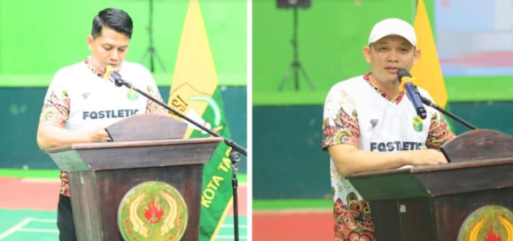 Pj Wali Kota Tasikmalaya Cheka Virgowansyah Buka Kejuaraan Badminton di Gor Susi Susanti
