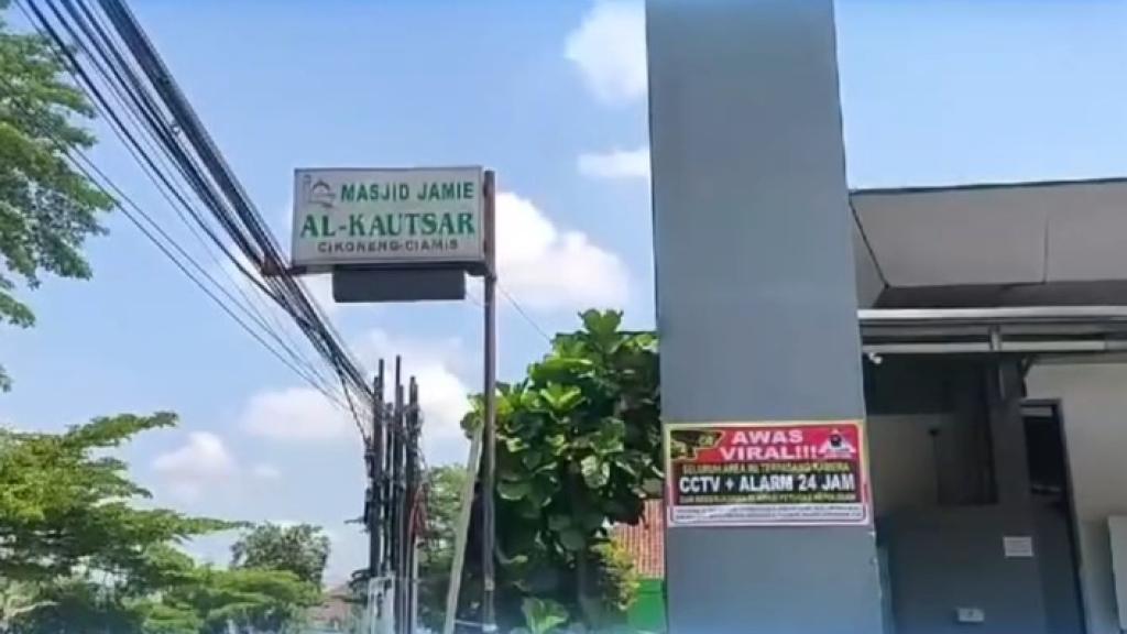 5 Kotak Amal di Masjid Al Kautsar Cikoneng Ciamis Digondol Maling
