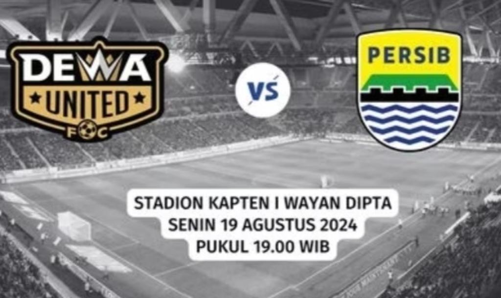 Malam Ini, Persib Bandung Siap Hadapi Dewa United di Pekan Kedua Liga 1