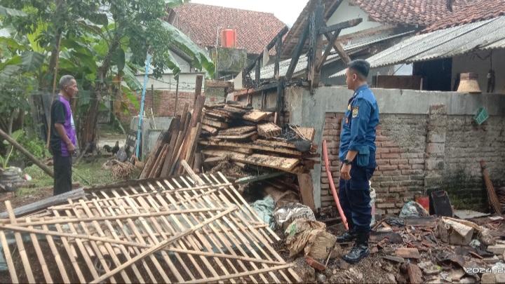 Kandang Kambing di Pamarican Ciamis Ludes Terbakar, Dua Ekor Kambing Terpanggang