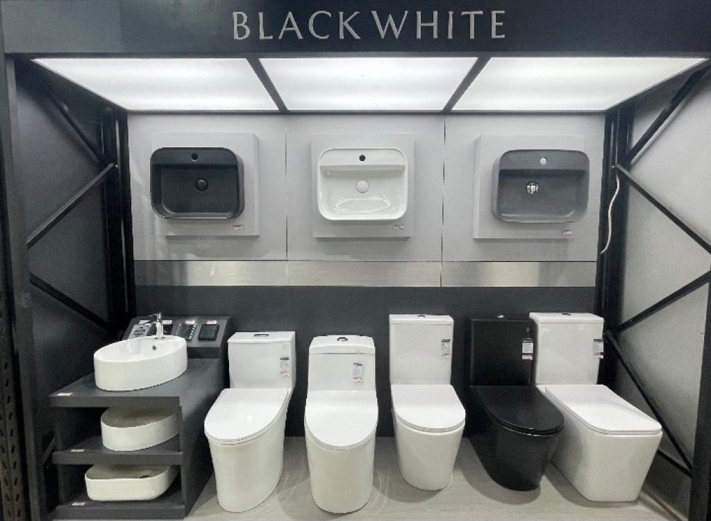 Blackwhite Sanitary Hadir di Depo SS Tasikmalaya, Solusi Kamar Mandi Modern dengan Kualitas Premium