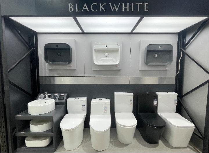 Blackwhite Sanitary Hadir di Depo SS Tasikmalaya, Solusi Kamar Mandi Modern dengan Kualitas Premium