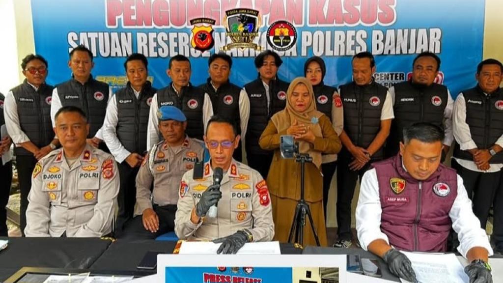 Tiga Bulan Terakhir, Satres Narkoba Polres Banjar Gulung 10 Tersangka dan Sita Puluhan Gram Sabu