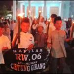Semarak Tahun Baru Islam 1448 Hijriah, Ribuan Warga Kertasari Ciamis Ikuti Pawai Obor dan Istigosah