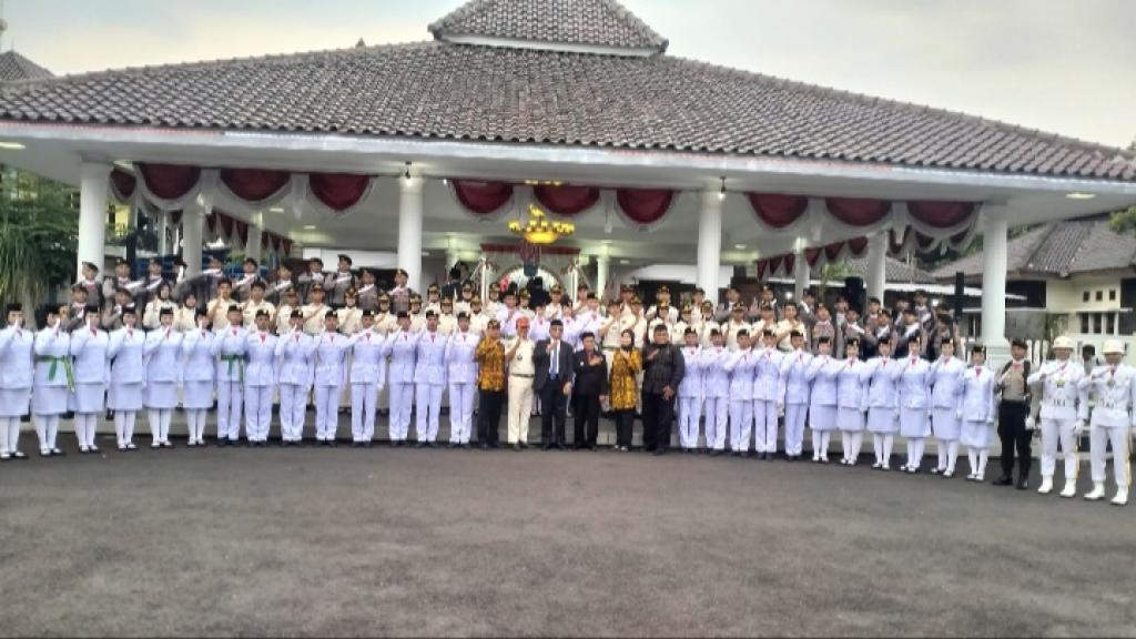Wali Kota Banjar Kukuhkan 25 Anggota Paskibraka, Diharapkan Mampu Tangkal Paham Destruktif