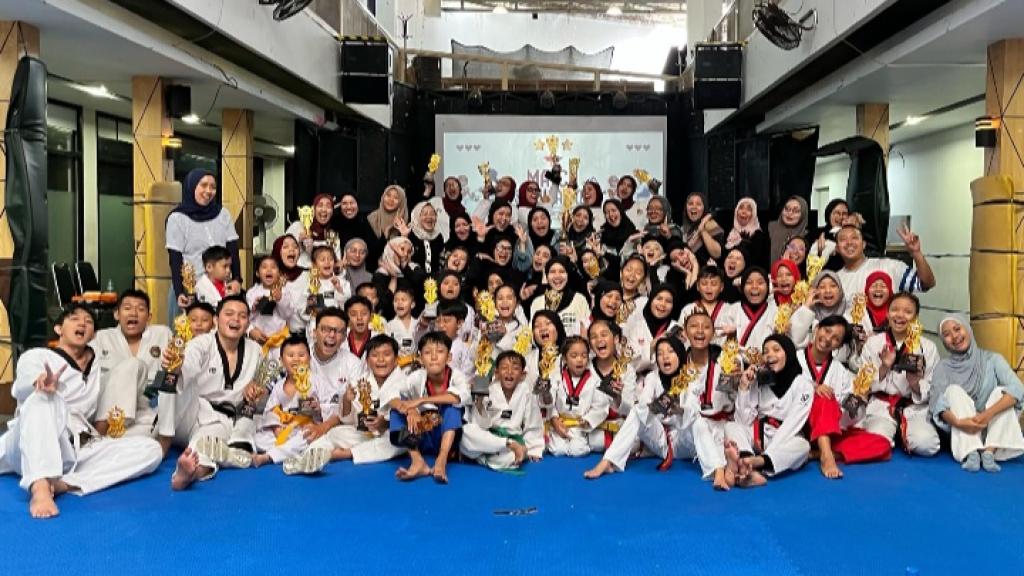 Asah Mental dan Hilangkan Demam Panggung, Nakkwon Taekwondo Academy Gelar Match Simulation untuk 40 Atlet di Tasikmalaya
