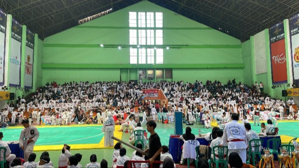 Diikuti 755 Pesilat Pelajar, Perisai Diri Kota Tasikmalaya Gelar Kejuaraan Antarpelajar di GOR Sukapura Dadaha