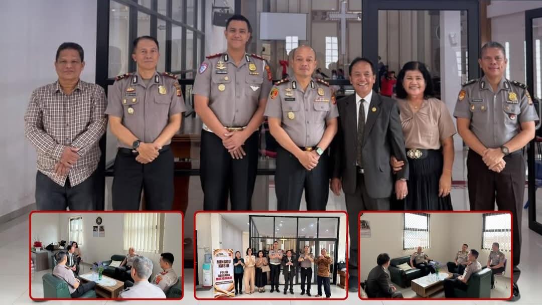 Minggu Kasih di Gereja GPP Tasikmalaya, Kapolres Andik Eko Siswanto Perkuat Toleransi Antarumat Beragama