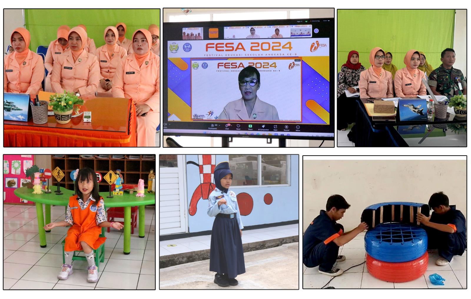 Sekolah Angkasa Lanud Wiriadinata Mengikuti Kompetisi Bergengsi FESA Ke-8 Tahun 2024