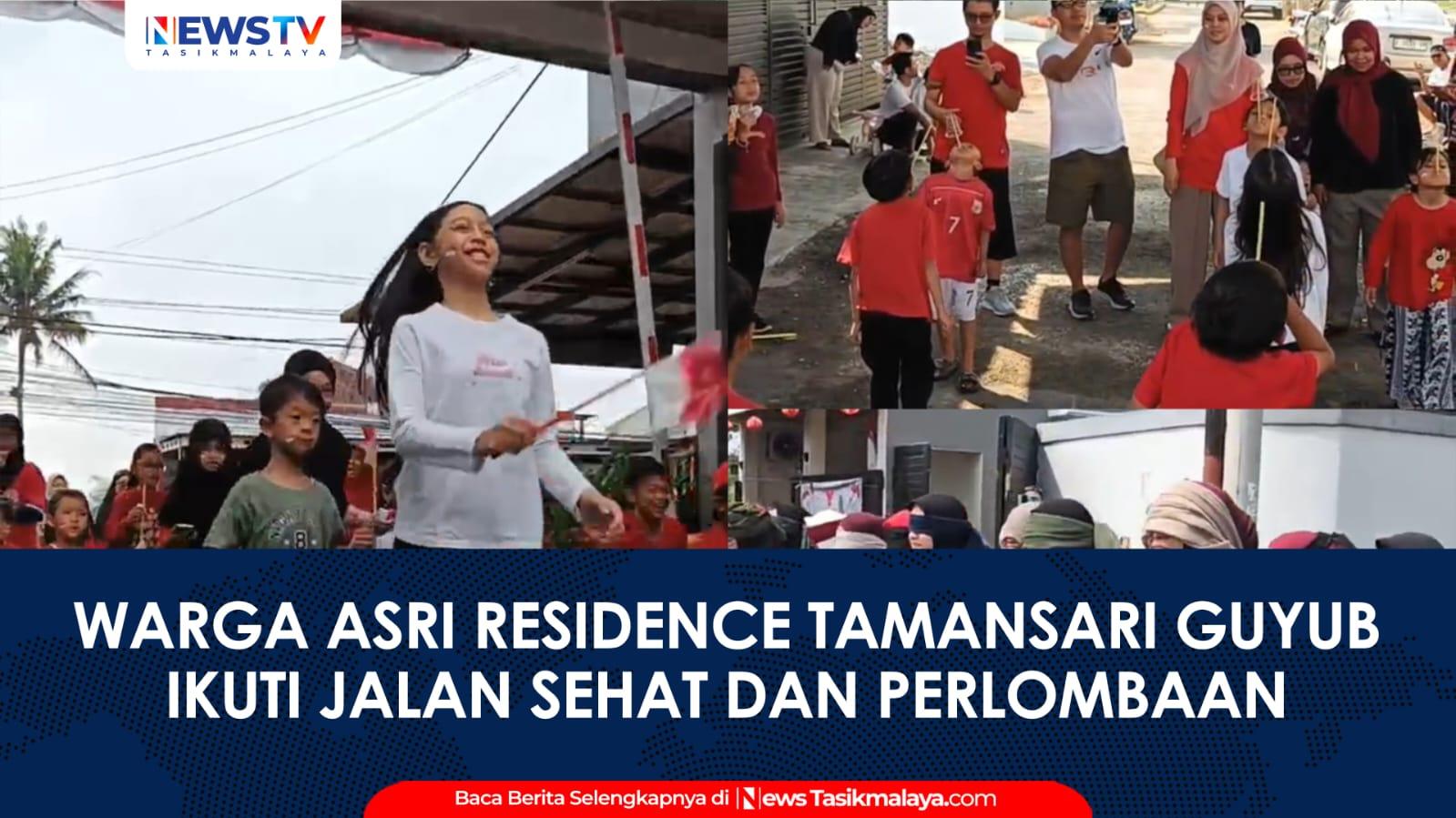 VIDEO: Semarak HUT Ke-81 RI di Asri Residence Tamansari, Warga Guyub Ikuti Jalan Sehat dan Berbagai Perlombaan