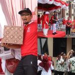 Semarakkan HUT ke-81 RI, Kemenag Kabupaten Tasikmalaya Gelar Gerak Jalan Kerukunan dan Berbagai Lomba Unik
