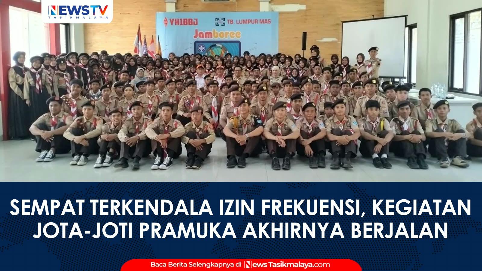 VIDEO: Sempat Terkendala Izin Frekuensi, Kegiatan JOTA-JOTI Pramuka di Kota Banjar Akhirnya Berjalan