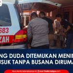 VIDEO: Seorang Duda Ditemukan Meninggal Membusuk Tanpa Busana di Tasikmalaya, Korban Punya Riwayat Jantung