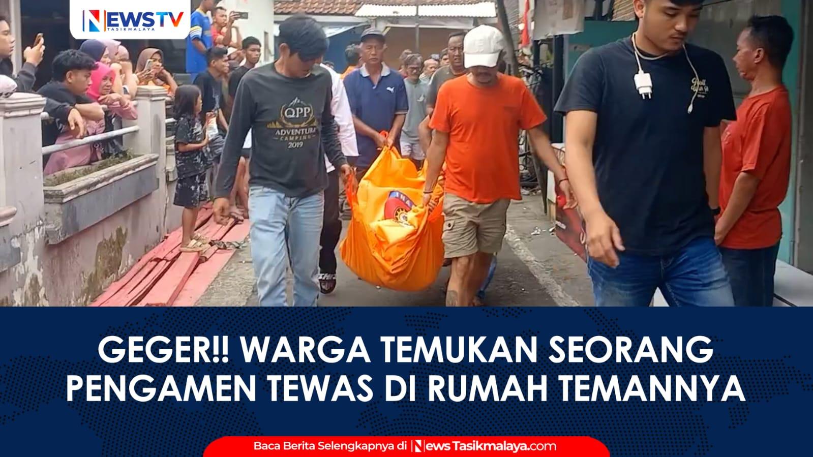 VIDEO: Seorang Pengamen di Tasikmalaya Ditemukan Meninggal di Rumah Temannya