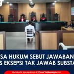 VIDEO: Sidang Kasus Penipuan Anggota DPRD Kota Banjar ARM Kuasa Hukum Sebut Jawaban JPU atas Eksepsi Tak Jawab Substansi
