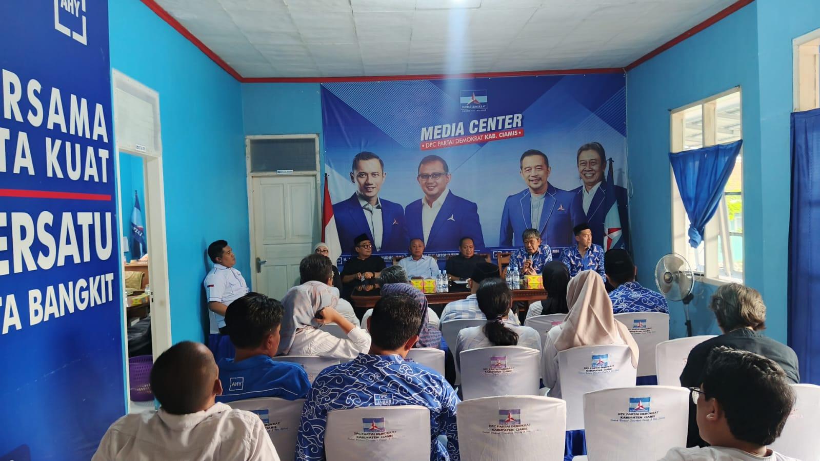 Silaturahmi PAN dan Demokrat Ciamis, Pengisian Kursi Wabup Jadi Pembahasan Utama