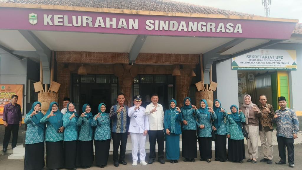 Sindangrasa Ciamis Wakili Jabar di Lomba Kelurahan Terbaik Tingkat Nasional, Gotong Royong Warga Jadi Modal Utama