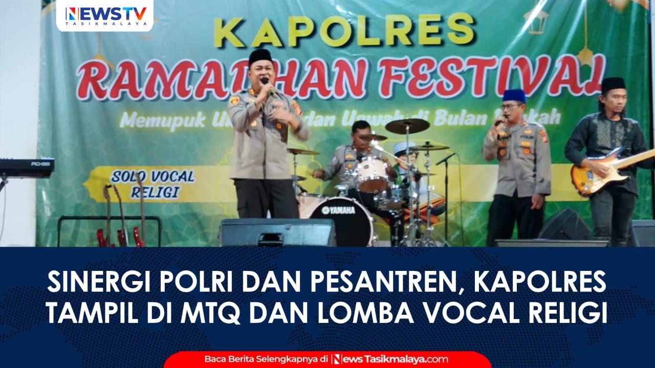 VIDEO: Sinergi Polri dan Pesantren: AKBP H. Hidayatullah Gebrak Panggung Kapolres Ramadan Festival di Ponpes Darussalam