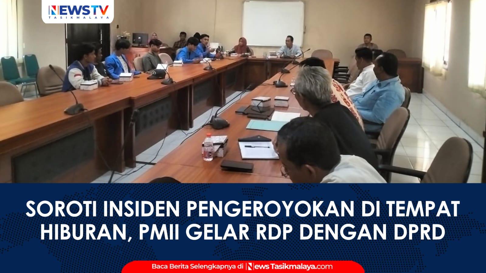 VIDEO: Soroti Insiden Pengeroyokan dan Perizinan Tempat Hiburan, PMII Kota Banjar Gelar RDP dengan DPRD