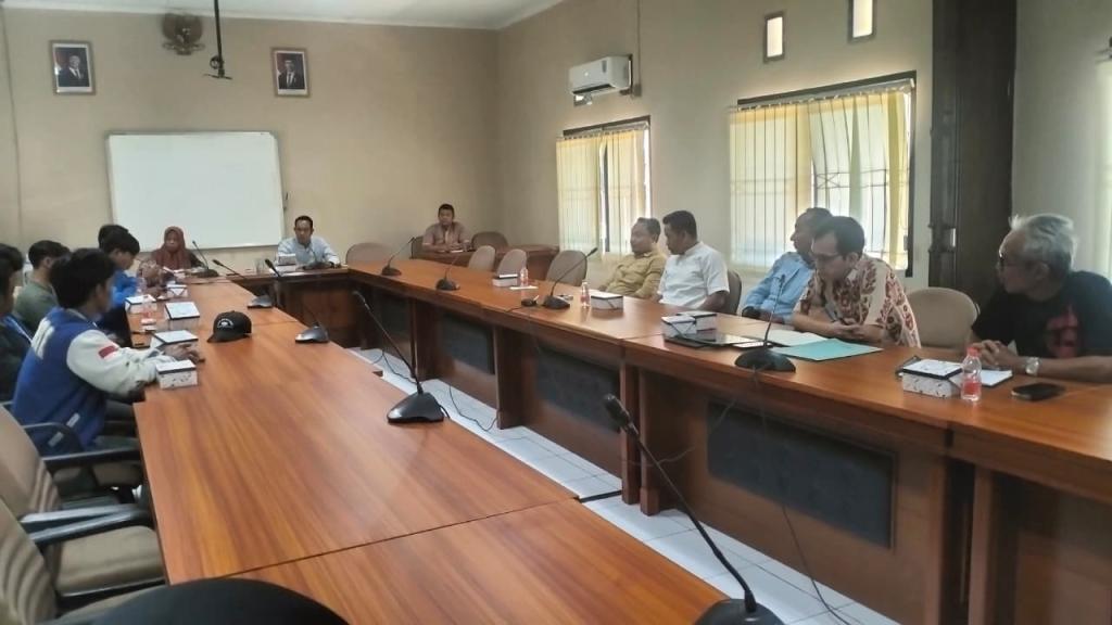 Soroti Insiden Pengeroyokan dan Perizinan Tempat Hiburan, PMII Kota Banjar Gelar RDP dengan DPRD