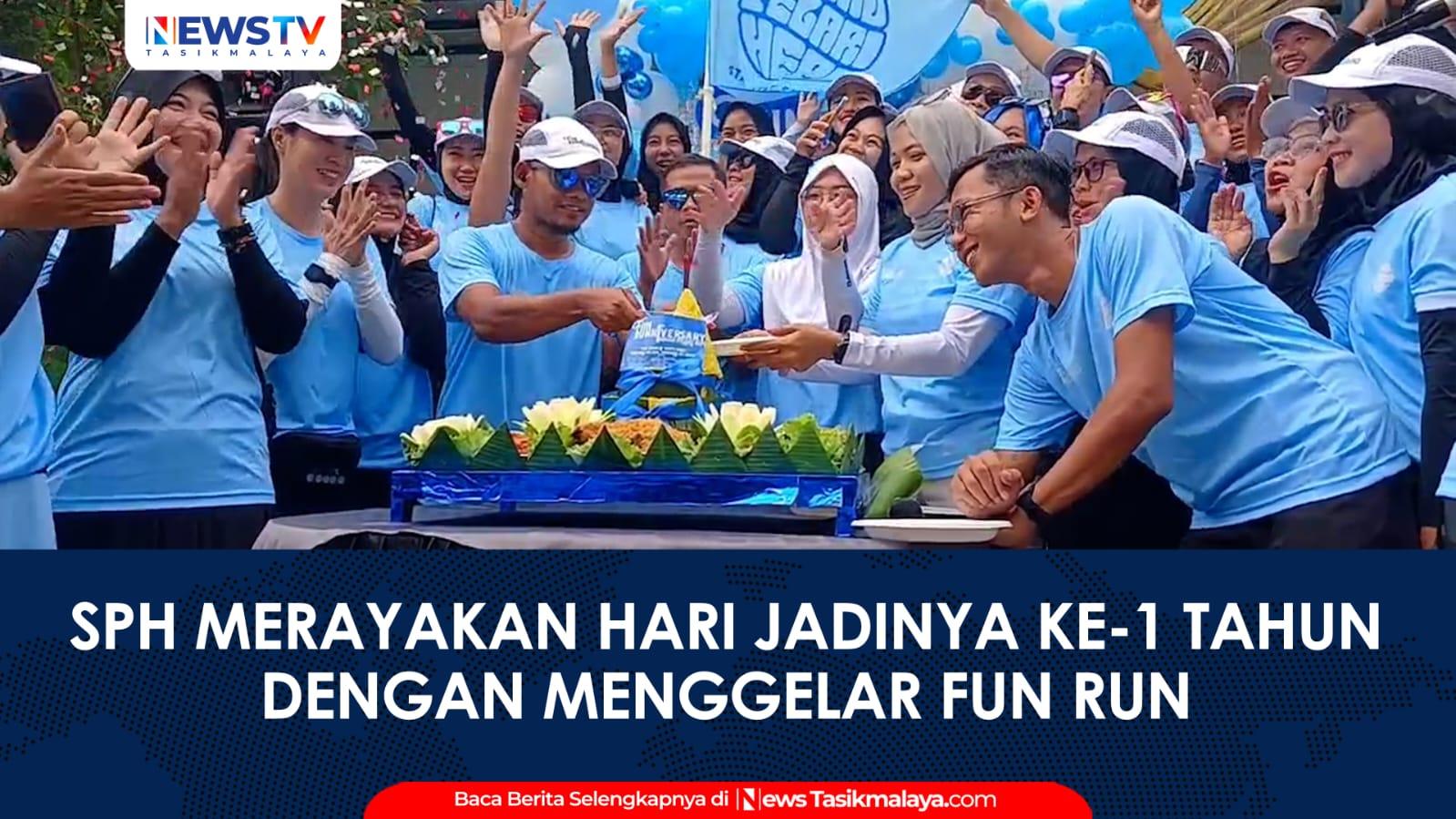 VIDEO: Squad Pelari Hepi Tasikmalaya Rayakan Anniversary Perdana dengan Fun Run Meriah