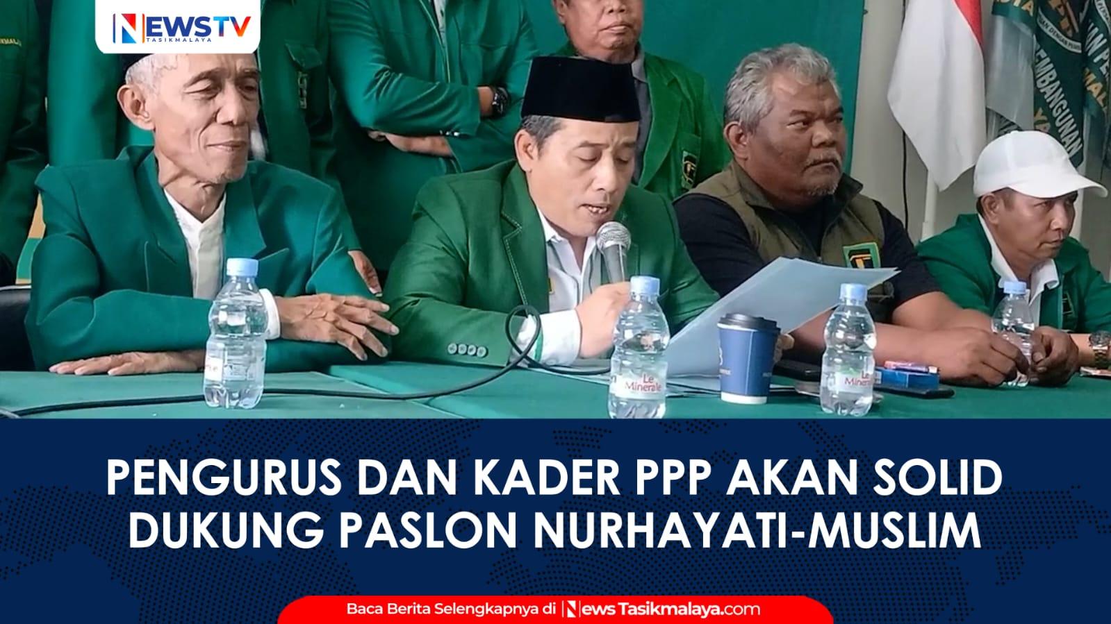 VIDEO: Struktural DPC PPP Kota Tasikmalaya Tetap Solid Dukung Nurhayati-Muslim di Pilkada 2024