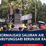 VIDEO: Tagih Janji Normalisasi Saluran Air, Warga Maruyungsari Pangandaran dan Mahasiswa Geruduk Kantor BBWS Citanduy