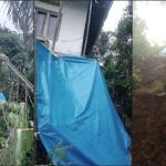 Tebing Longsor di Gunungsari Ciamis, Rumah Nek Nonoh Terancam Ambruk