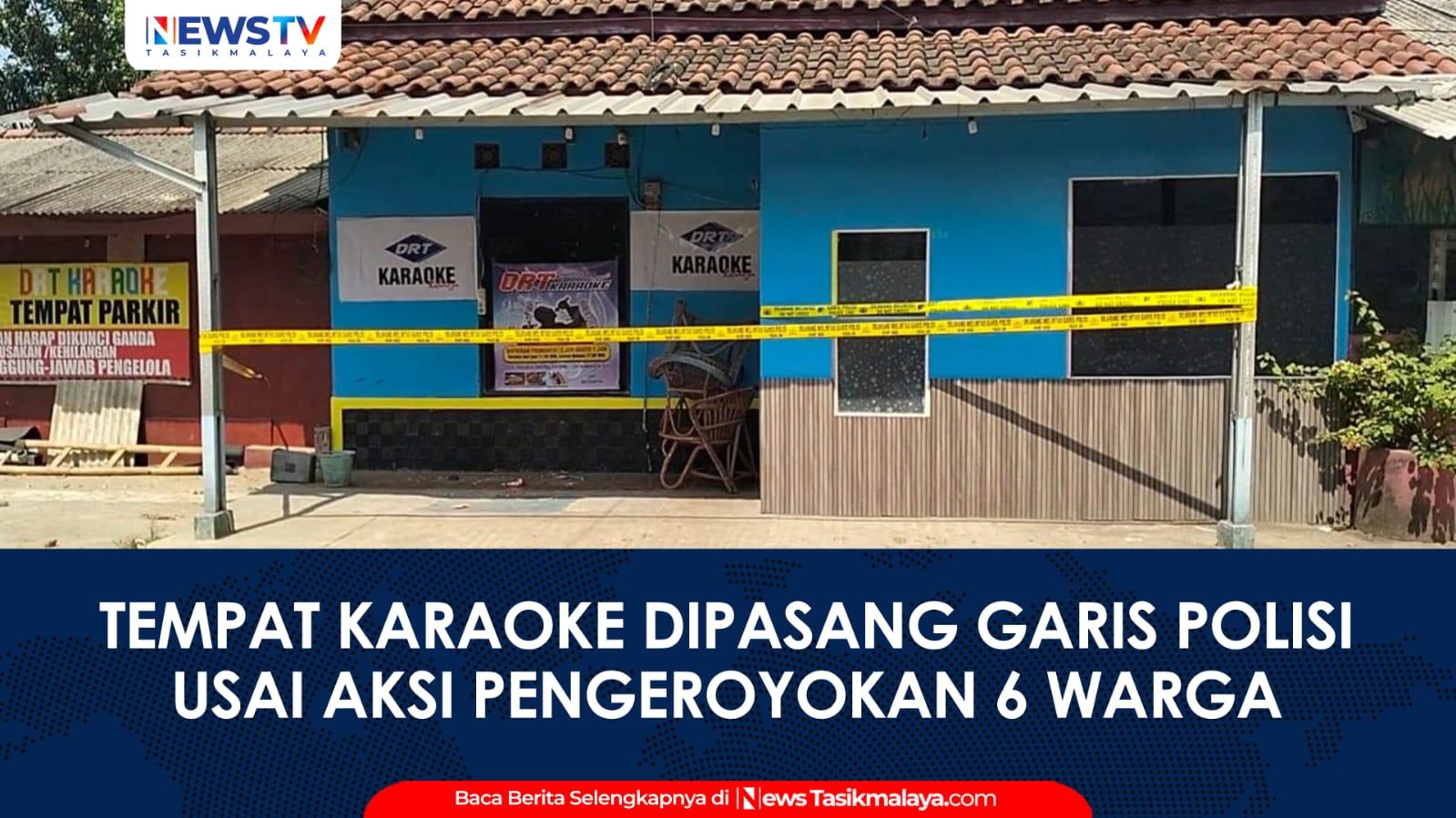 VIDEO: Tempat Karaoke di Banjar Dipasang Garis Polisi Usai Aksi Pengeroyokan 6 Warga oleh Kelompok Pemabuk