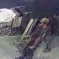 Terekam CCTV Gasak Rantai Pedestrian HZ Mustofa, Pemulung Diciduk Satpol PP Kota Tasikmalaya