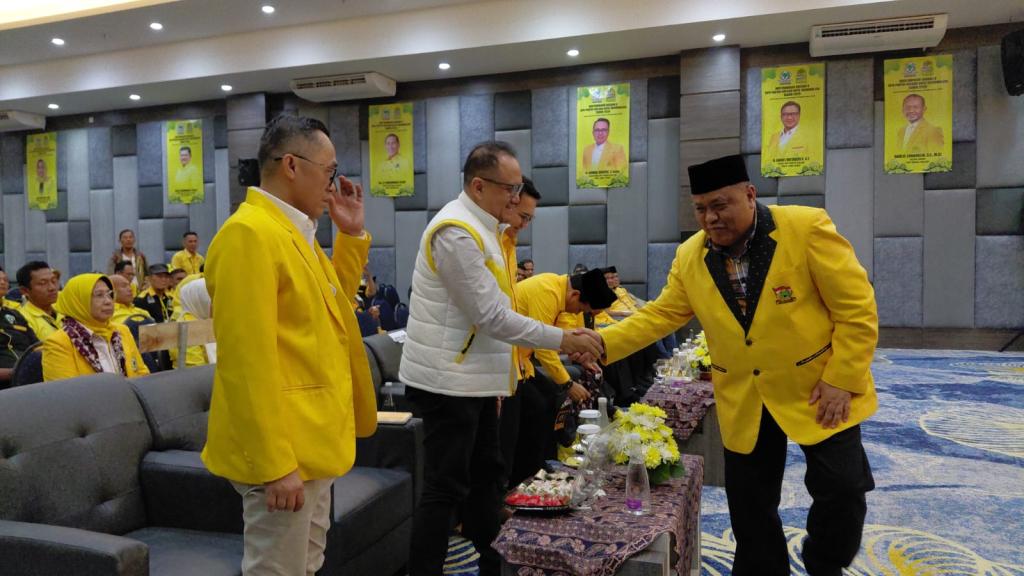 Terpilih Secara Aklamasi, H. Nurul Awalin Resmi Nahkodai DPD Partai Golkar Kota Tasikmalaya