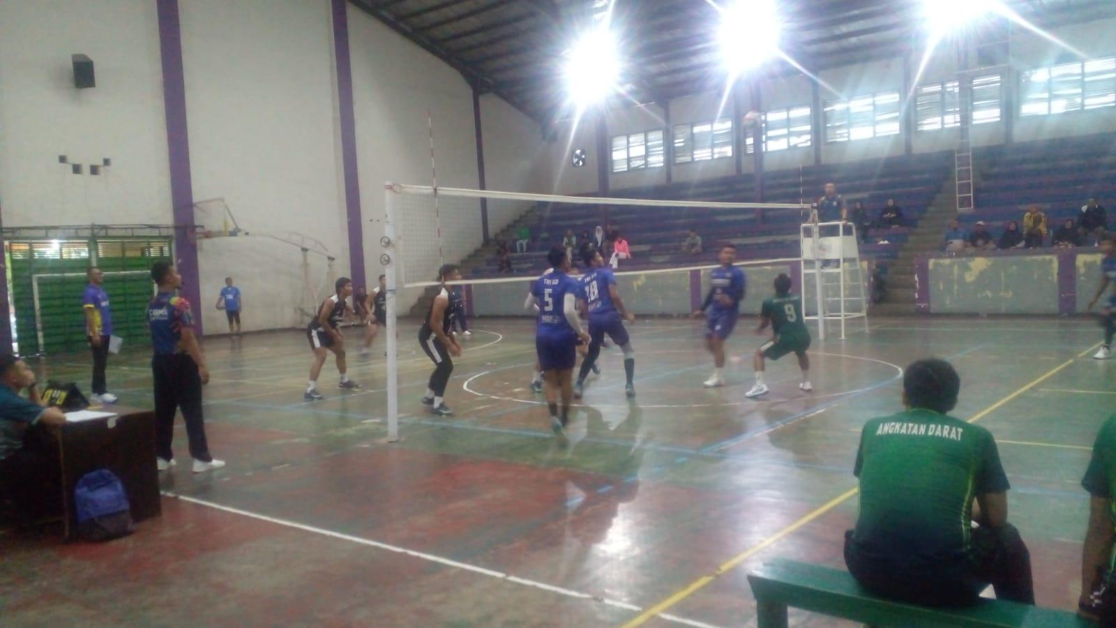 Tim Voli Ciamis Kalah dari Disjas AD, Evaluasi Difokuskan pada Kesiapan Mental