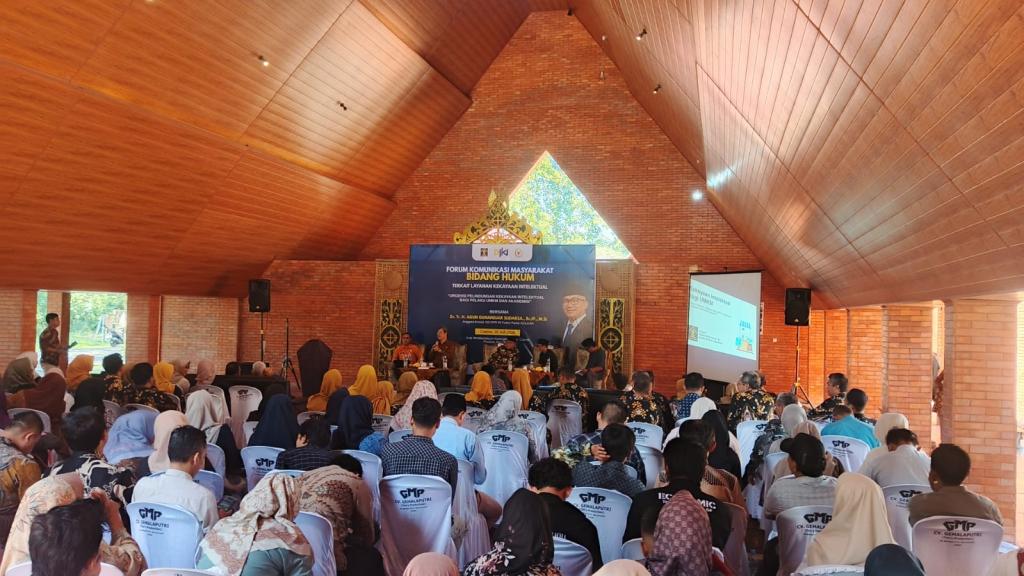 Tingkatkan Daya Saing Produk Lokal, Agun Gunandjar Dorong UMKM dan Akademisi Ciamis Daftarkan Kekayaan Intelektual