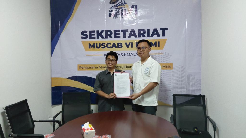 Tunjukkan Keseriusan, Firman Abdurrohman Jadi Pendaftar Pertama Caketum BPC HIPMI Kota Tasikmalaya