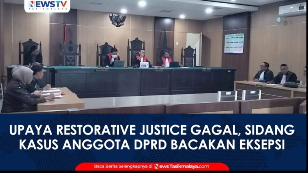 VIDEO: Upaya Restorative Justice Gagal Secara Sistem, Sidang Kasus Dugaan Penipuan dan Penggelapan Anggota DPRD Nonaktif Sementara Lanjut Pembacaan Eksepsi