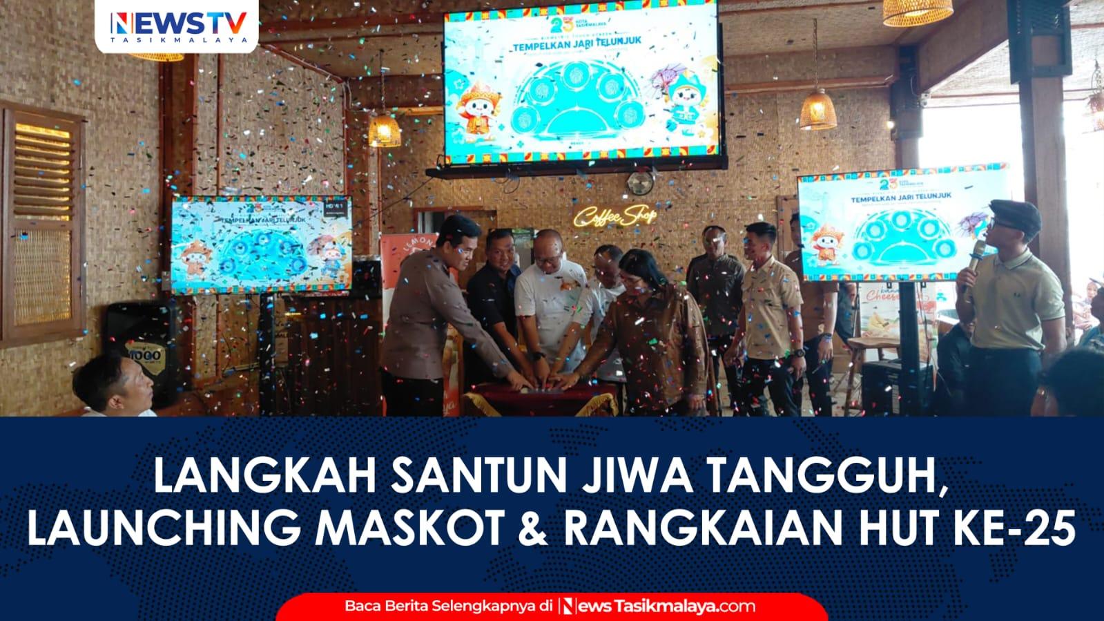 VIDEO: Usung Tema Langkah Santun Jiwa Tangguh, Pemkot Tasikmalaya Resmi Launching Maskot dan Rangkaian HUT ke-25