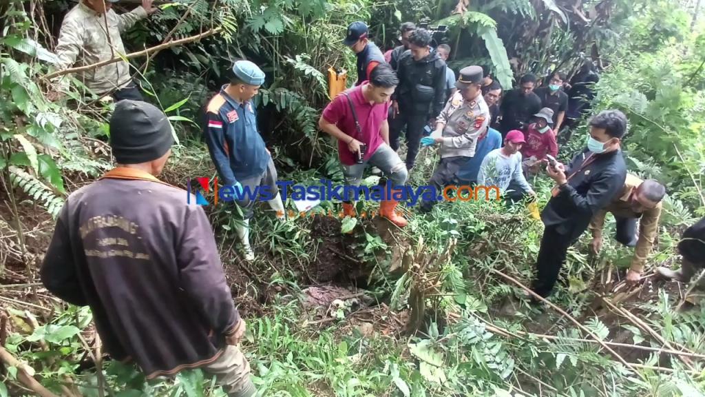 Jasad Wanita Sudah Menjadi Kerangka Ditemukan di Kaki Gunung Cakrabuana Tasikmalaya