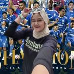 Persib Juara Liga 1 2024/2025, Ini Kata Bobotoh Cantik Asal Tasikmalaya